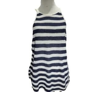 maurices black and white striped tank top